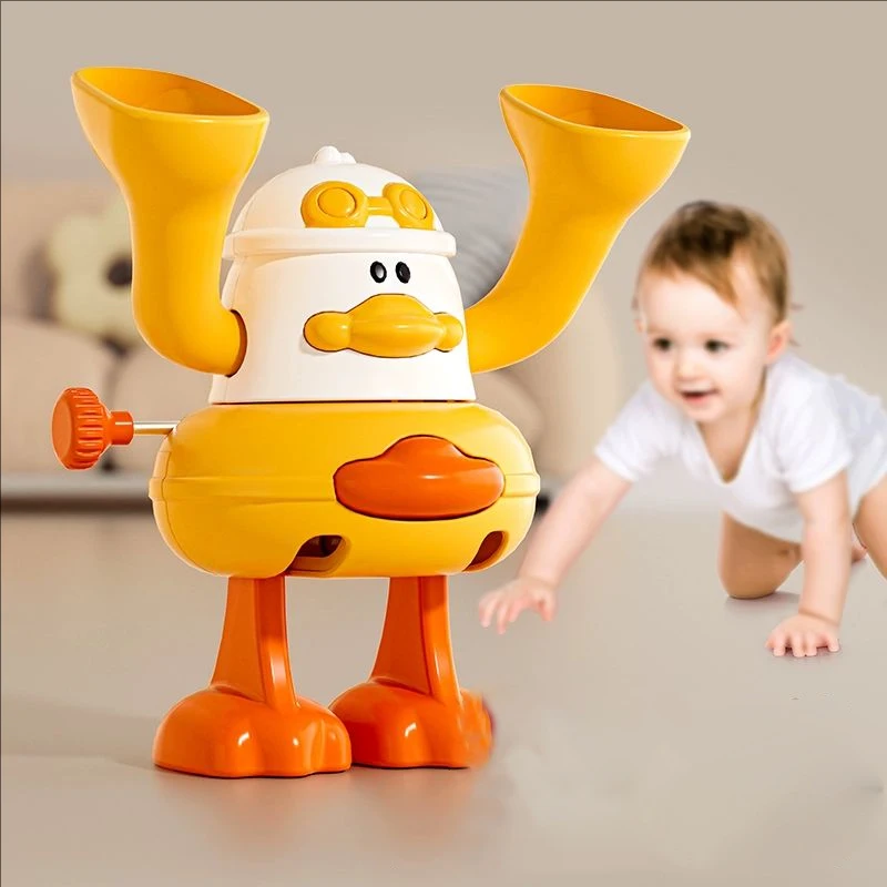 Baby Toys Cute Animal Toy Clockwork Duck Wind Up Infant Tummy Time Toys for Babies Learning Crawling Development Birthday Gift