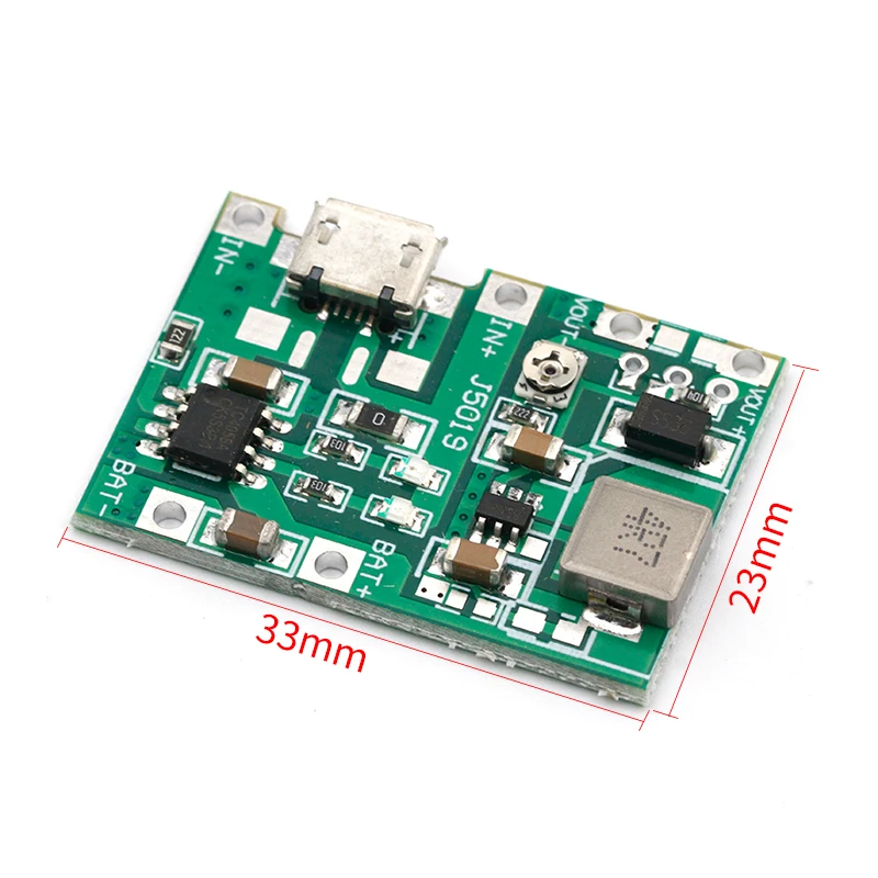 Lithium Li-ion 18650 3.7V 4.2V Pin Sạc Ban DC-DC Bước Lên Tăng Cường Mô Đun TP4056 DIY Bộ Phần