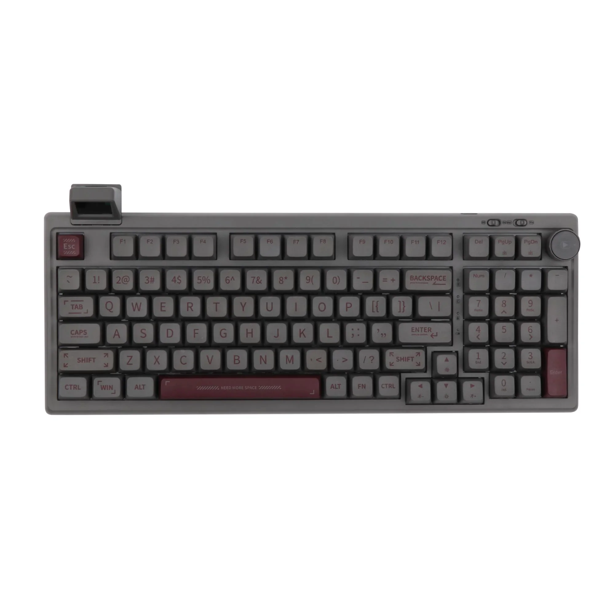 EPOMAKER RT100 97 teclas 95% Bluetooth 5,0/2,4G Teclado mecánico inalámbrico/con cable Mini pantalla personalizable montada en junta
