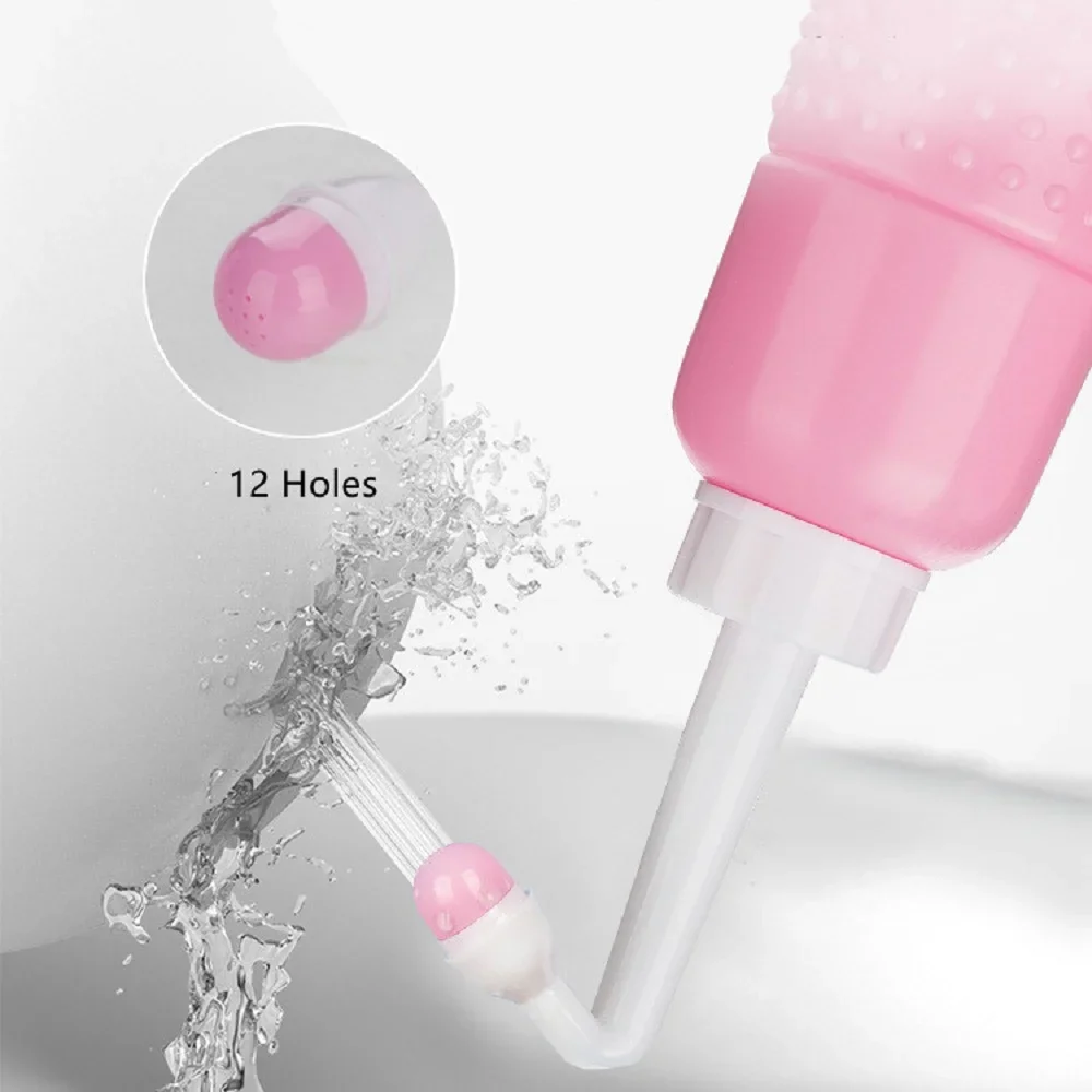 Babypartys Mom Peri Flasche für die postpartale Essentials Feminine Care MomWasher für die Dammregeneration, Reinigung nach der Geburt, 500 ml