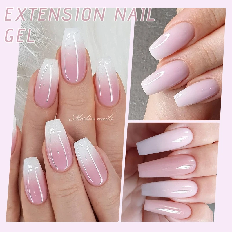 UR SUGAR-Juego de Gel de extensión para uñas, Kit completo de manicura, acrílico de cristal, extensión rápida de uñas, herramientas para construcción de yemas de los dedos, 15ml