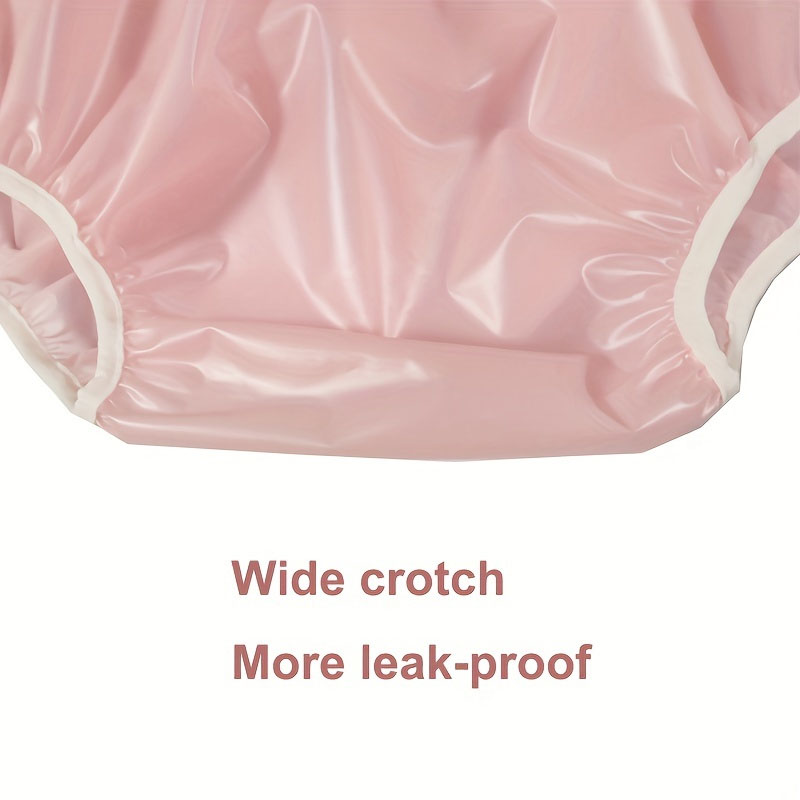 Wieder verwendbare Plastik Panite Erwachsenen Baby Windel hose Inkontinenz Unterhose Windel hülle