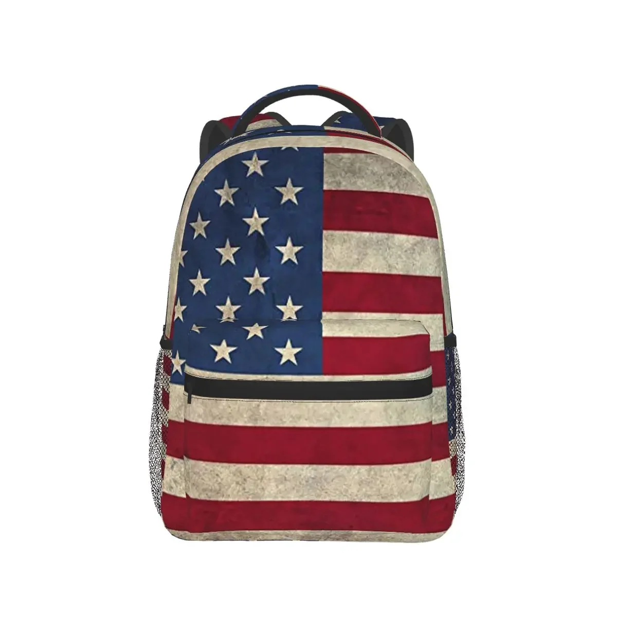USA American Flag Backpack Hot Sale Daypack Large Capacity Kids BookBag School Bag Shoulder Bags for Men Women