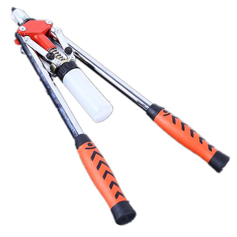 Pistola remachadora de tuercas para el hogar, herramientas de mano respetuosas con el medio ambiente, remaches para remaches, grapadora de construcción DIY, decoración