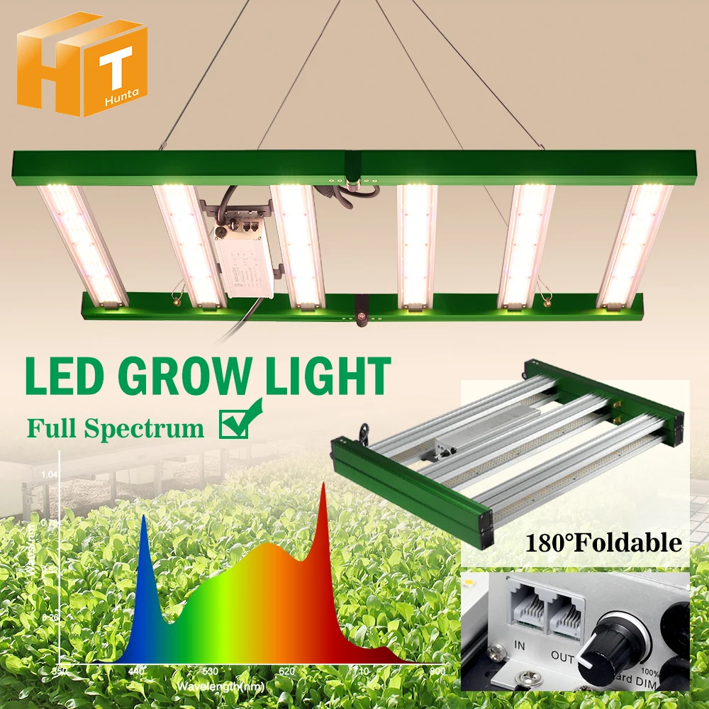 Pełne spektrum oświetlenia LED do uprawy 240W 320W 400W SMD3030 Składane oświetlenie LED do uprawy roślin w szklarni Namiot do uprawy kwiatów Hydroponiczny
