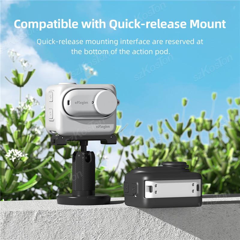 For Insta 360 GO 3S Silicone Protective Case Non-Slip All-round Protection Shell Anti-scratch Cover Sports Camera Accessories
