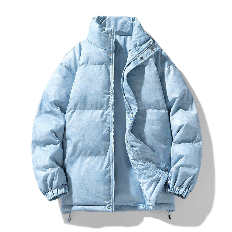 Winter Neue Männer Einfarbig Parkas Qualität Marke männer Stehen Kragen Harajuku Warme Dicke Jacke Männlichen Mode Casual Parka Mantel