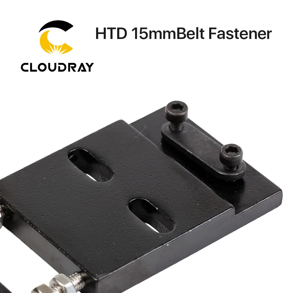 Chiusura a cinghia Cloudray per larghezza 15 mm Cinghie di trasmissione per cinghia dentata aperta per parti di macchine per utensili hardware asse X/Y