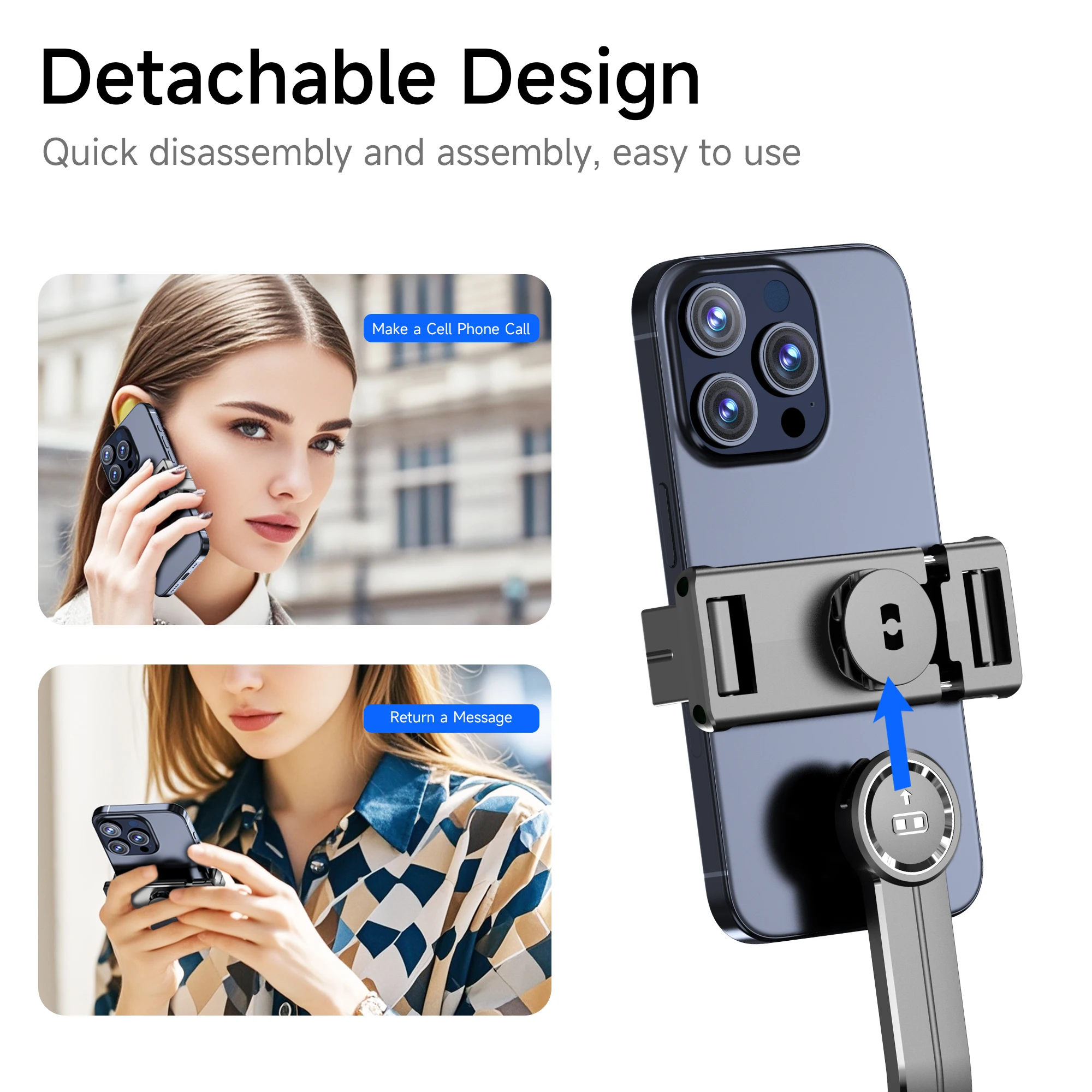 F15 mit kabelloser Fernbedienung, 68-Zoll-Selfie-Stick, Telefon-Desktop-Ständer, Stativ für iPhone, Android, Smartphone, Schießen, Vlog
