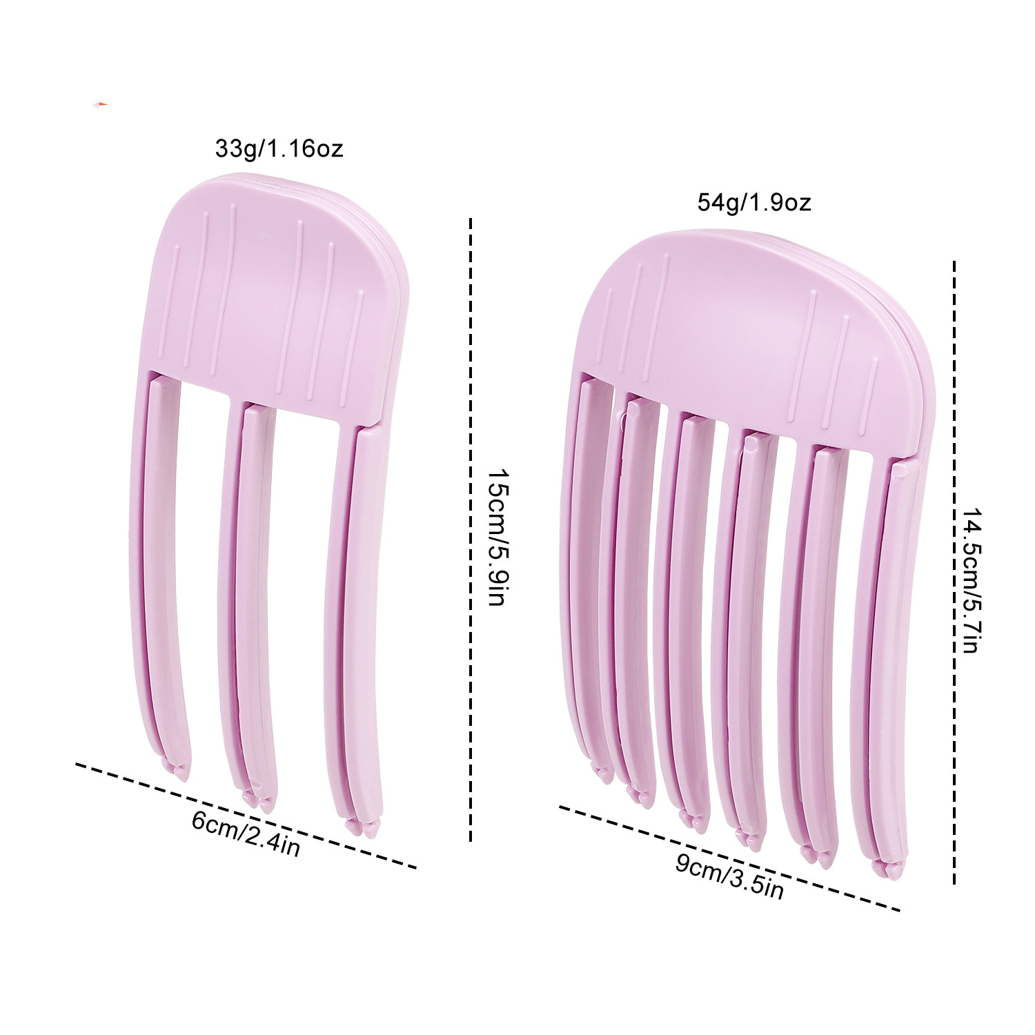 Flauschige Haarnadel Curling Pony Clips Haarwurzeln Volumizing Haar Clips Frauen Curling Feste Form Clips Mode Volumen Haar Roller