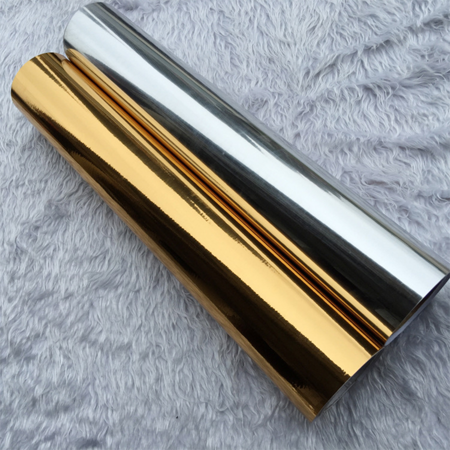 PVC 起毛ゴールド壁紙ミラー防水アルミ箔ステッカーシルバー自己粘着壁紙 Diy 家具リフォームフィルム