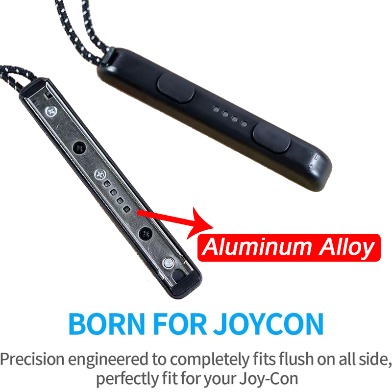 GAMINJA 2Pcs Gamepad Wrist Strap For Switch Joycon Replacement Joy Con Controller Wrist Strap Lanyard Built in aluminum alloy