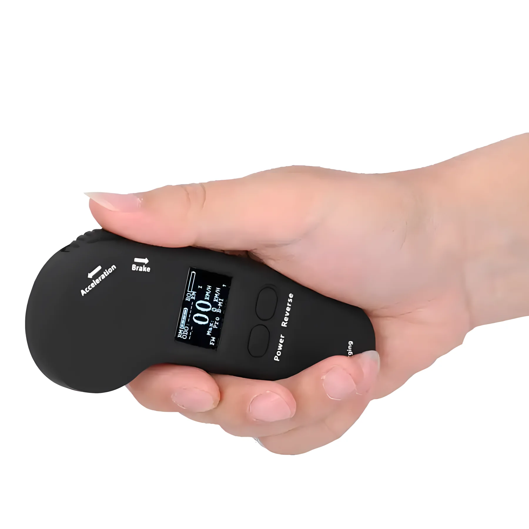 ใหม่ Dual Drive Controller ไฟแสดงสถานะ/ESC ไฟฟ้าไร้สายจอแสดงผล LED รีโมทคอนโทรล Cruising สเก็ตบอร์ดเดี่ยว