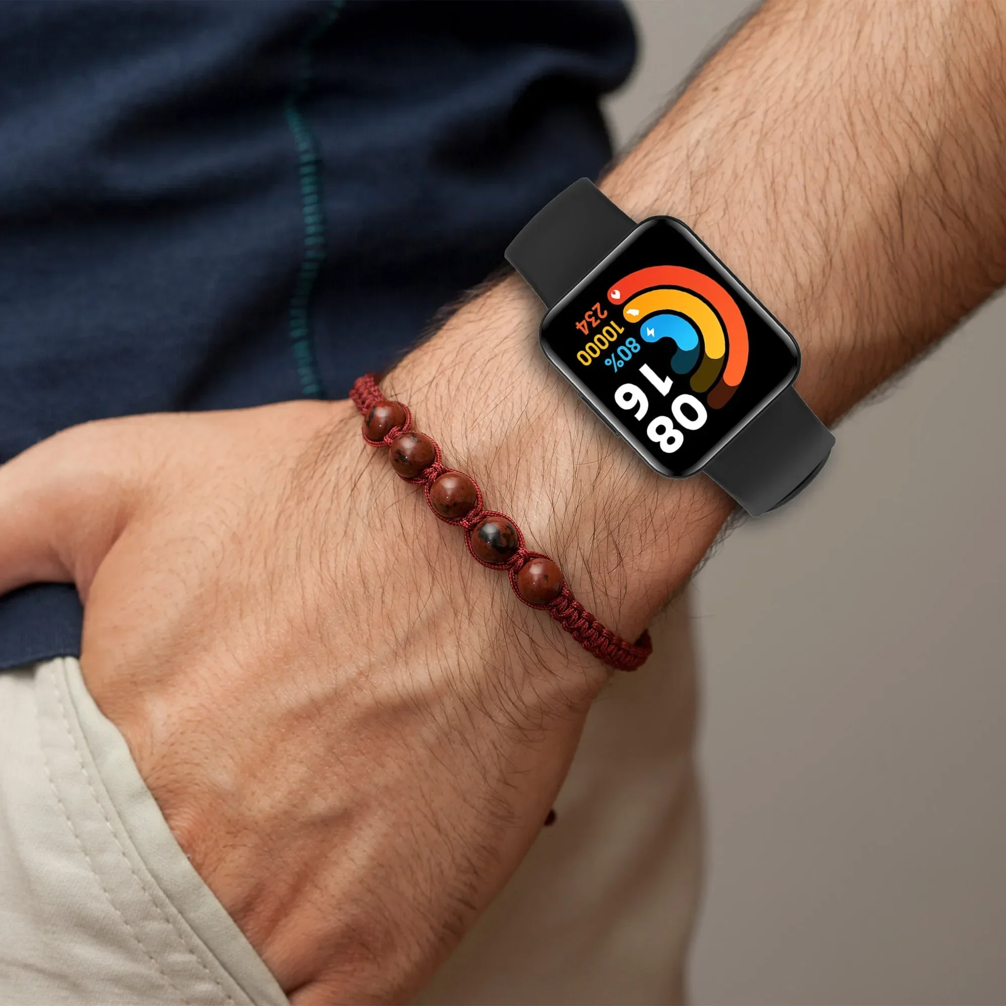 สายซิลิโคนสำหรับ Xiaomi Mi WATCH 2 Lite สายนาฬิการุ่นทั่วโลกอะไหล่สายนาฬิกาข้อมือ Mi Watch Lite redmi Watch สาย2/1