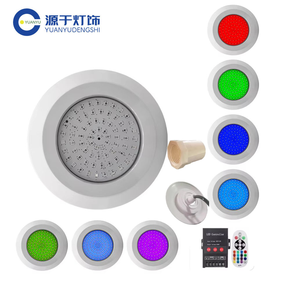 12w rgb led piscina luz dc12v bluetooth app controle ao ar livre/interno cenas subaquáticas, fontes, paisagens-piscina luz holofotes