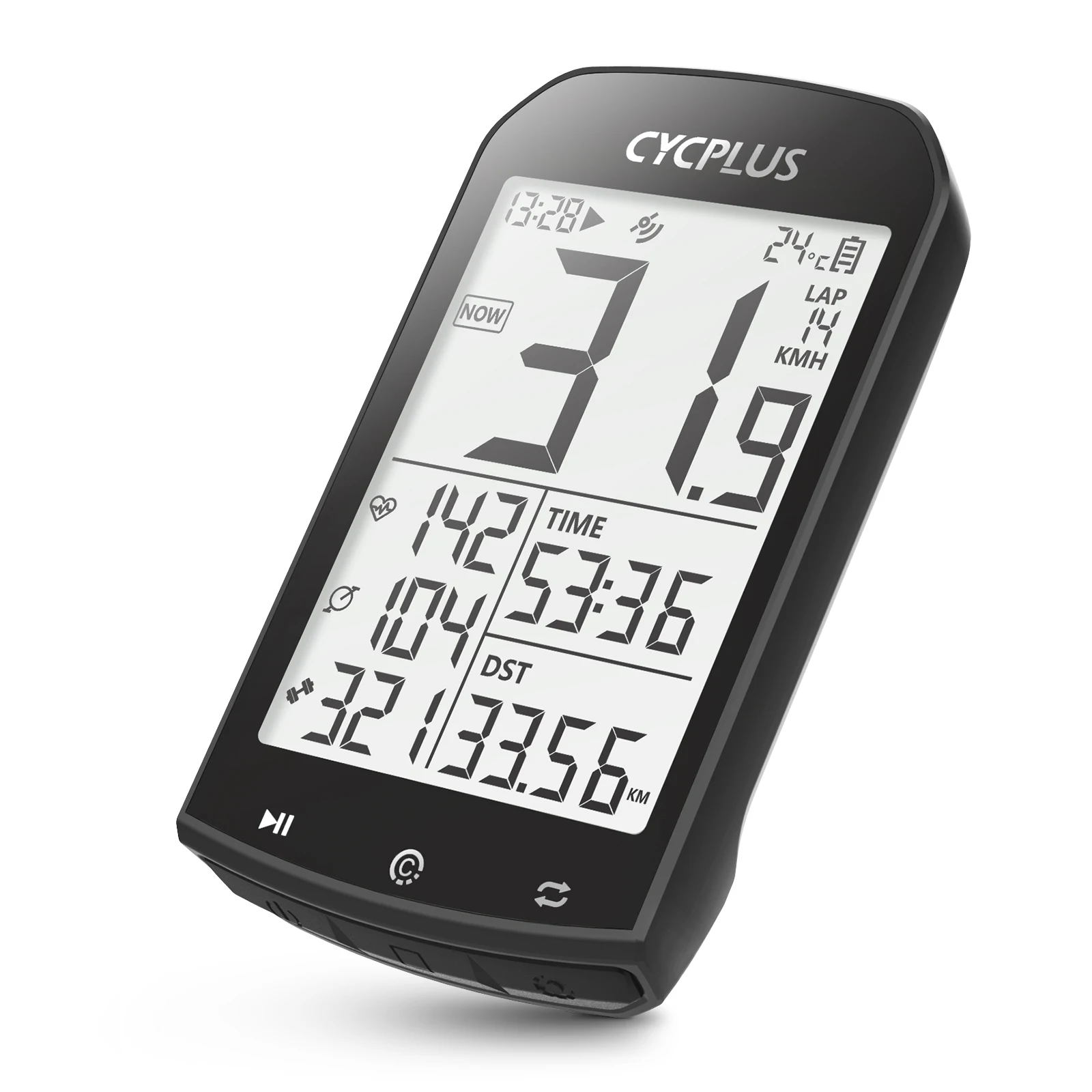 CYCPLUS M1 GPS จักรยานคอมพิวเตอร์ Speedometer บลูทูธ 5.0 ANT + Ciclismo ความเร็วเมตรสําหรับ Garmin Zwift จักรยานอุปกรณ์เสริม