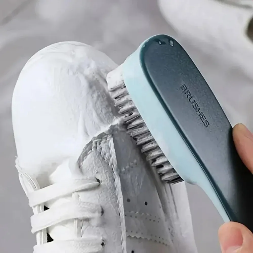 Cepillo de limpieza de zapatos, ropa de plástico, fregado, herramientas de limpieza multifuncionales para el hogar, accesorios de cepillo de lavado comercial