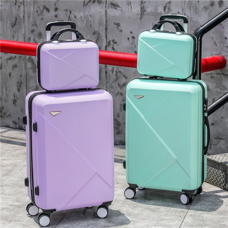 Luggage Female Ins Internet Celebri Small 20 Traveling Trolley Case Student Universal Wheel Trendy Male 24-Inch Suitcase Pa...