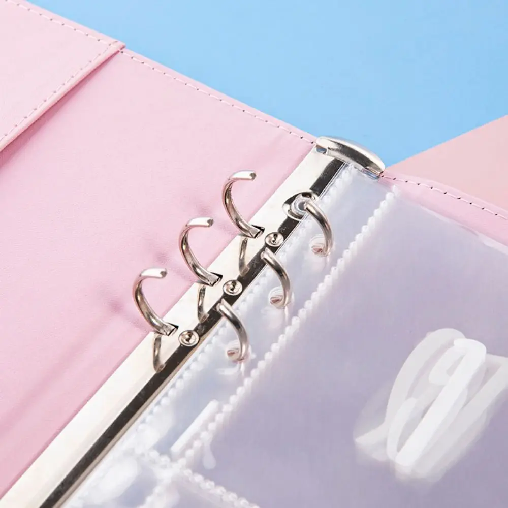 A5 ขนาด Challenge Budget Binder ซองจดหมาย 100 วัน 100 ซอง Challenge Notebook Budget Planner หนัง PU