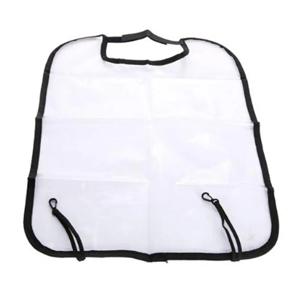 Chăm Sóc Xe Hơi Bảo Vệ Ghế Tựa Lưng Bao Da Trẻ Em Bảo Vệ Trong Suốt Vệ Sinh Chống Kick Pad Tự Động Phần Phụ Kiện