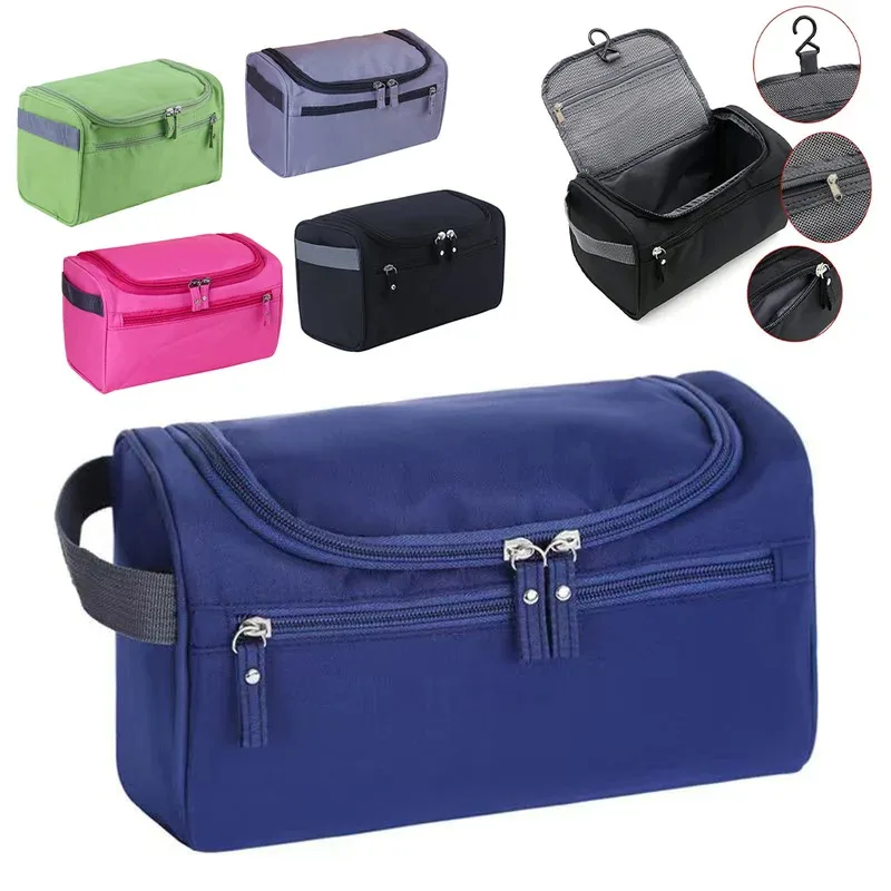 Bolsa de armazenamento de viagem multifuncional masculina, fronha de produtos de higiene pessoal, bolsa de higiene portátil