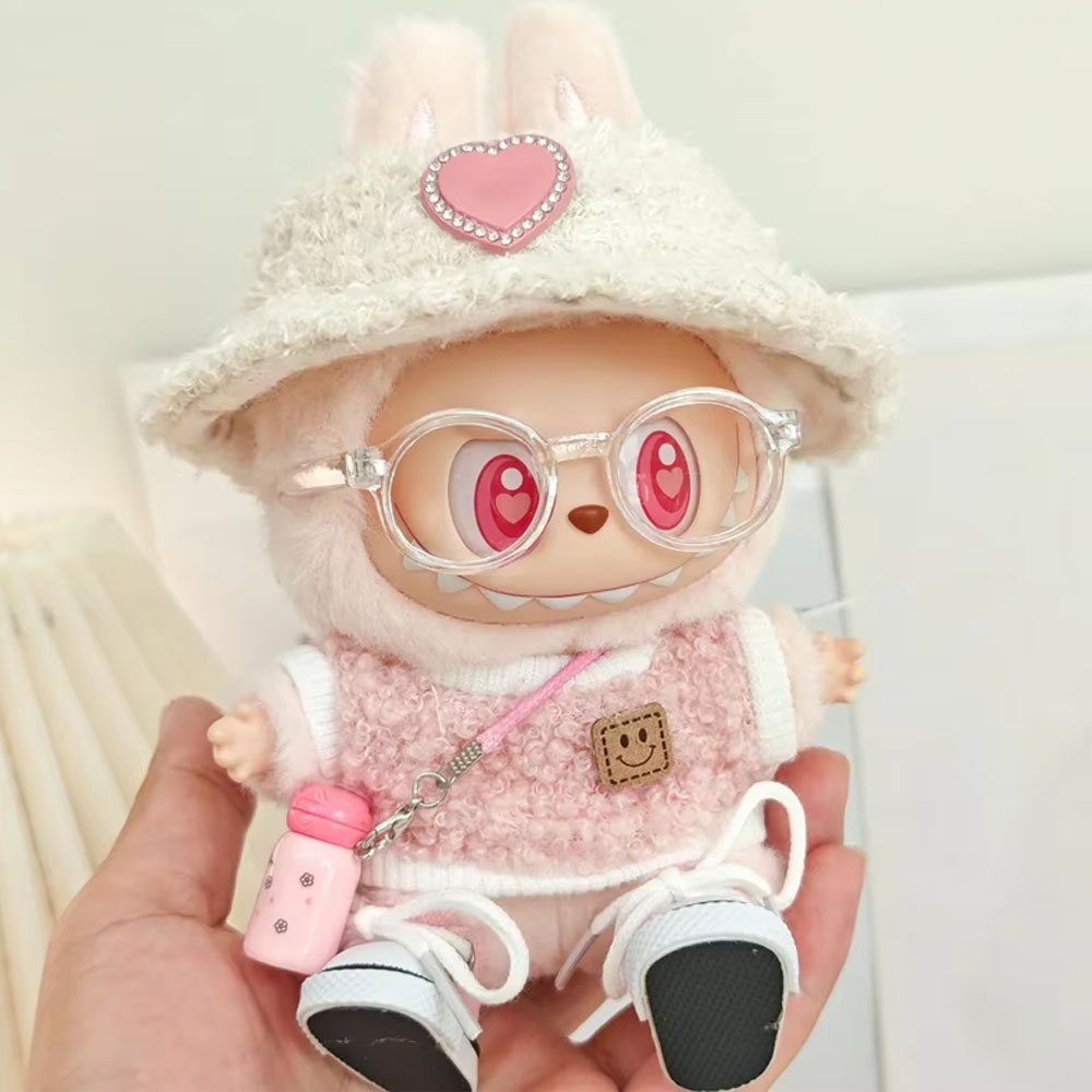 Милая кукольная одежда для 17 см, наряд Labubu, аксессуары, классический комплект платьев V2, мини-одежда для кукол, подарок для девочек, Labubu Ropa