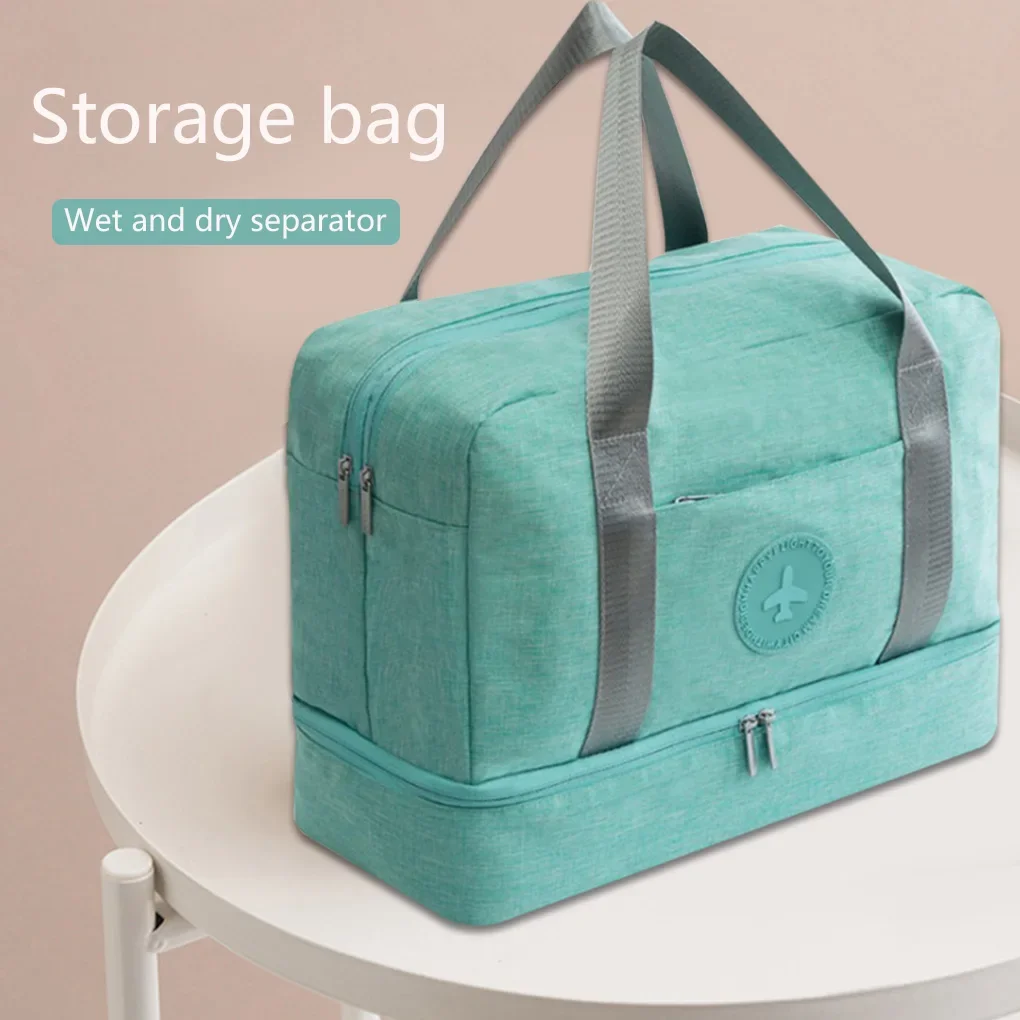 Gepäck Trocken Nass Trennung Lagerung Tasche Gepäck Organizer Verpackung Reise Duffle mit Schuhe Tasche Mesh Tasche Kleidung Lagerung Handtasche