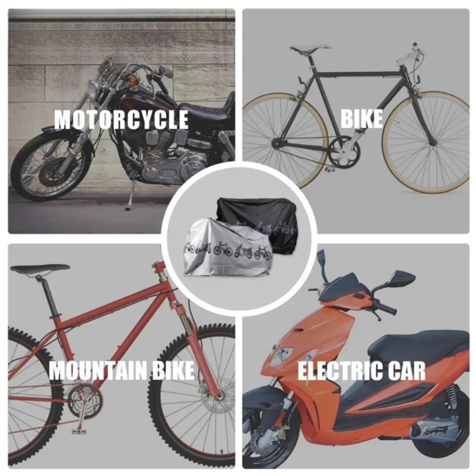 Engrenagem de bicicleta à prova dwaterproof água capa chuva da motocicleta capa protetor solar ao ar livre mtb caso capa engrenagem da bicicleta acessório