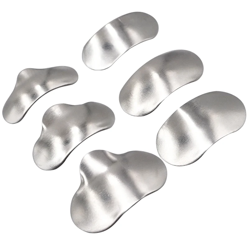 100 unids/bolsa matrices dentales bandas de matriz de Metal contorneadas seccionales anillos de matriz reemplazo completo de dientes herramienta de cuidado bucal Dentsit
