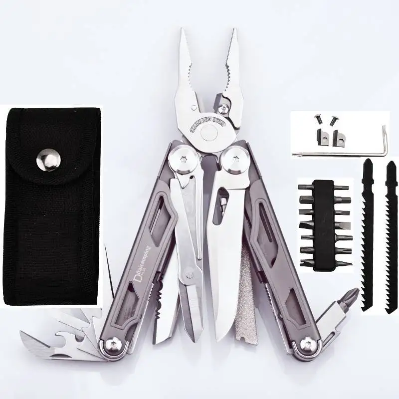 Daicamping DL30 Austauschbare Teile Multitools Handwerkzeuge Multitool Klappmesser Klemmschneider EDC Multifunktionale Manuelle Zange