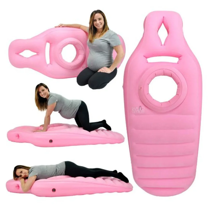 Aufblasbares Schwangerschaftskissen, Yogamatte für schwangere Frauen, aufblasbare Matte, Matratze, Schwangerschaft, Mutterschaft, Körperbett, Kissen, Schlafmatte