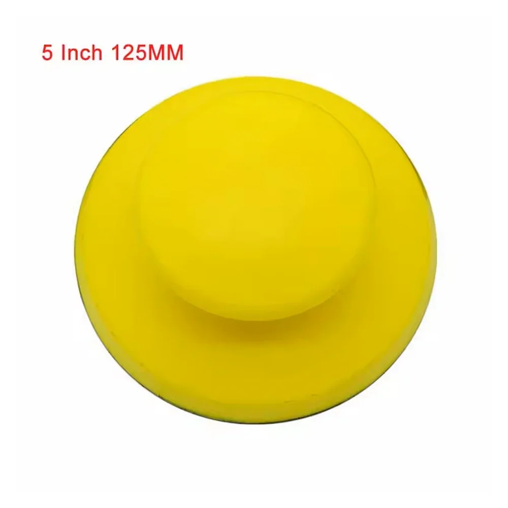 5/6 Inch Hook and Loop Hand Sanding Block 1/2 Pcs Mouse and Round Sanding Holder for Woodworking Hook Backing Sandpaper Holder