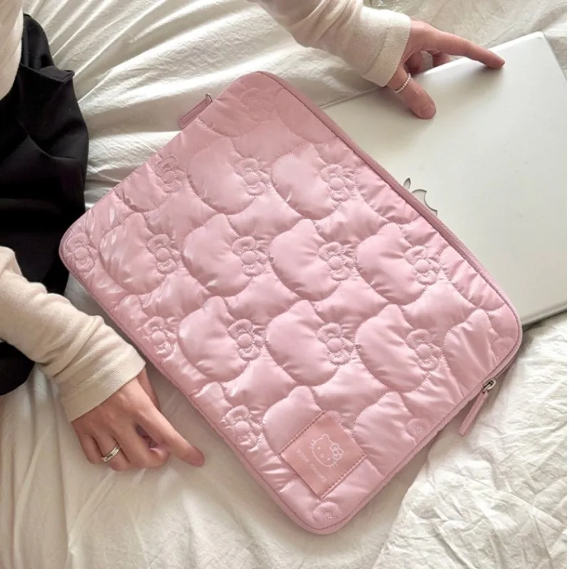 2025 Nuova borsa universale per tablet Katie da 13/15 pollici rosa cartone animato