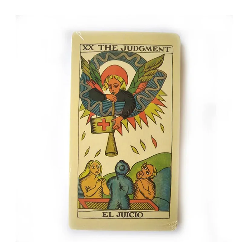 Juego de mesa de Tarot, cartas divertidas, juego de Tarot español clásico, 22 Uds./78 Uds.