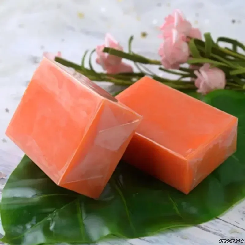 Savon éclaircissant pour la peau à l'acide kojique, 100g, avec glutathion, savon blanchissant éclaircissant fait à la main pour le visage, 3 Options de couleur disponibles
