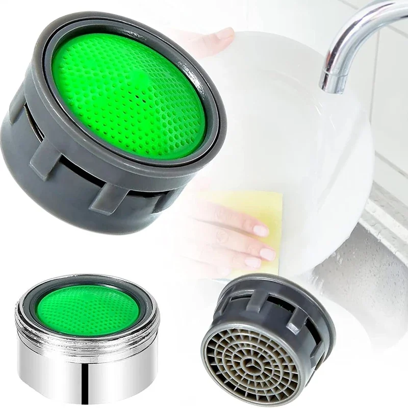 10 STKS Wastafelkraan Filter-Tap Beluchter-Kraan Plastic Insert Vervanging Mondstuk Filter-Kraan Flow Restrictor Vervangende Onderdelen