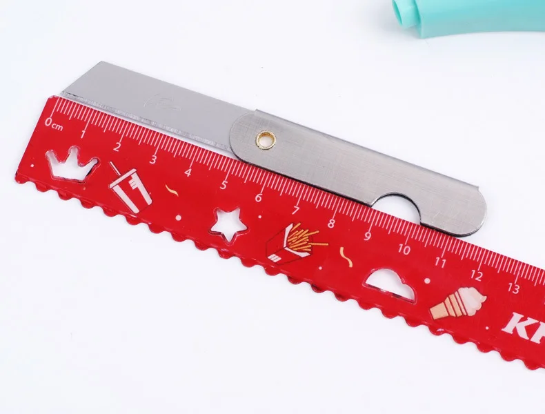 5-100 pezzi coltello multiuso pieghevole in metallo taglio di alta qualità portatile piccolo 10 cm coltello artigianale a matita affilata vendita calda all'ingrosso