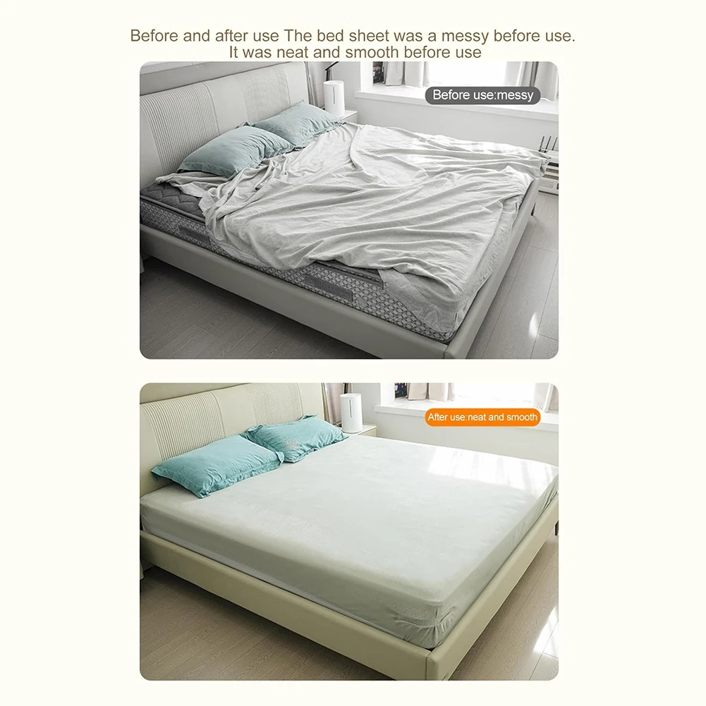 4/8PCS Invisible Bedsheet Corner Tightener Clips Multifunctional Bed Sheet and Bed Cover Fastener Single Quilt Cover Fixed Clips