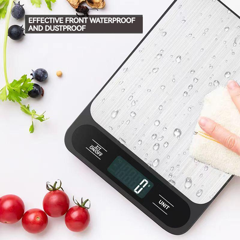 10kg cyfrowa waga kuchenna pieczenie Gram wagi LCD cyfrowy wyświetlacz elektroniczna waga stołowa osobista zdrowa dieta waga spożywcza