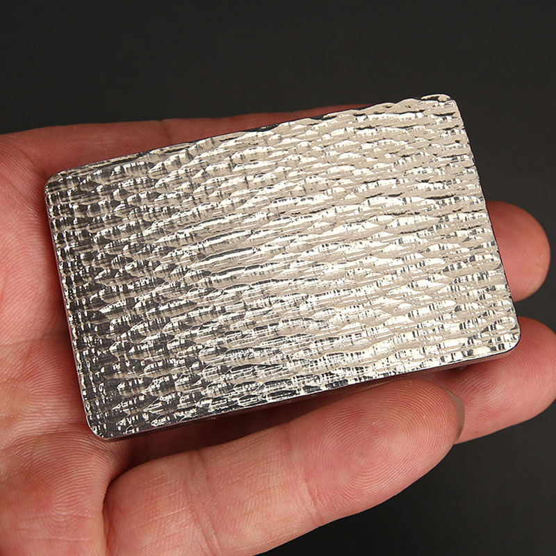 Hebilla de cinturón de Metal de titanio de 35mm-39mm para hombre, media hebilla de cinturón de un solo Pin de acero inoxidable apta para artesanía de cuero, correas para pantalones vaqueros