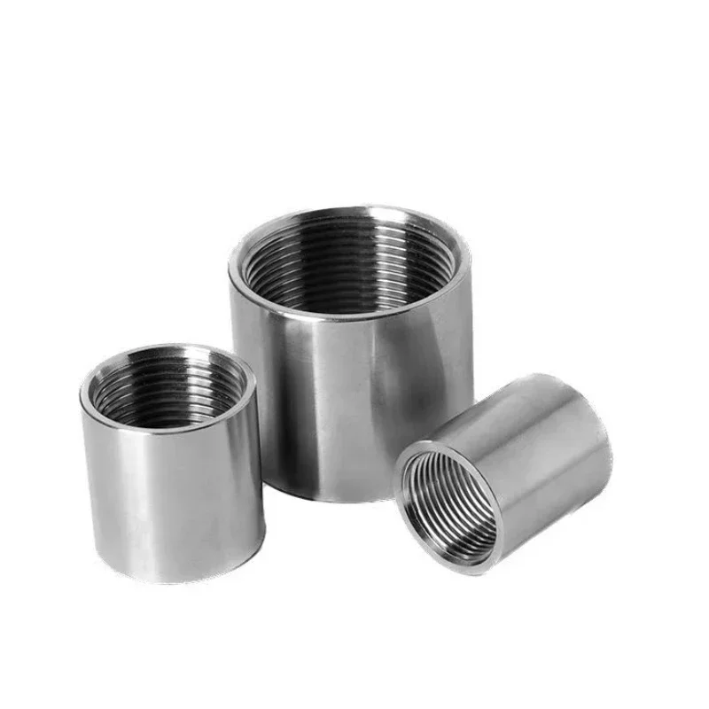 304 สแตนเลส 1/8 "1/4" 1/2 "3/8" 3/4 "1" 1-1 1/4 "1-1/2" BSP หญิงท่อเกลียวน้ําแก๊สเชื่อมต่ออะแดปเตอร์ jointer