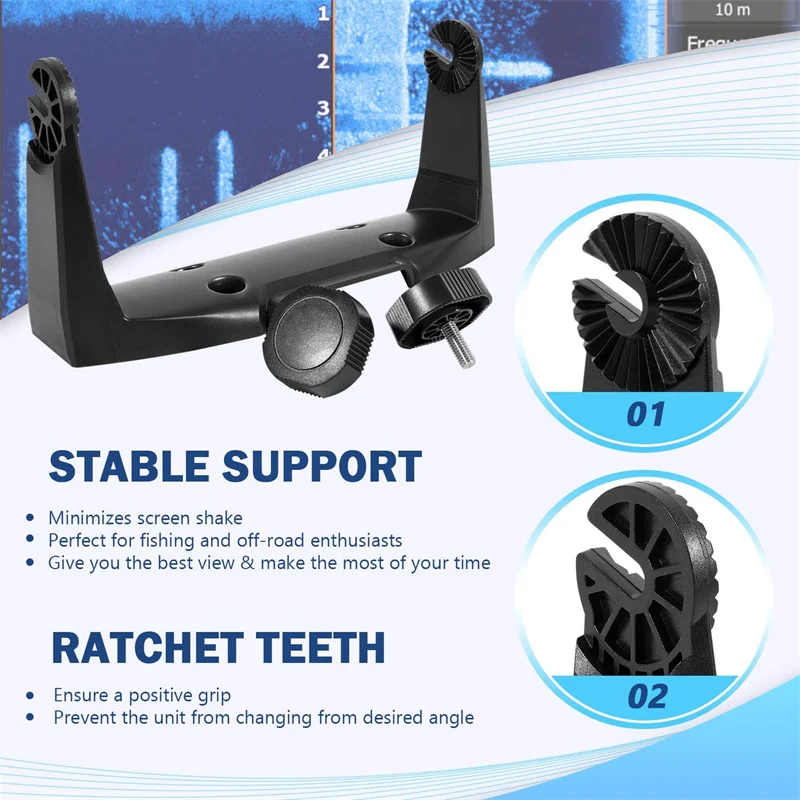 Gimbal suporte de montagem suporte com botões, Lowell HDS-7 Touchscreen modelos HDS Gen3, Gen2 , Elite e gancho 7, 000-11019-001