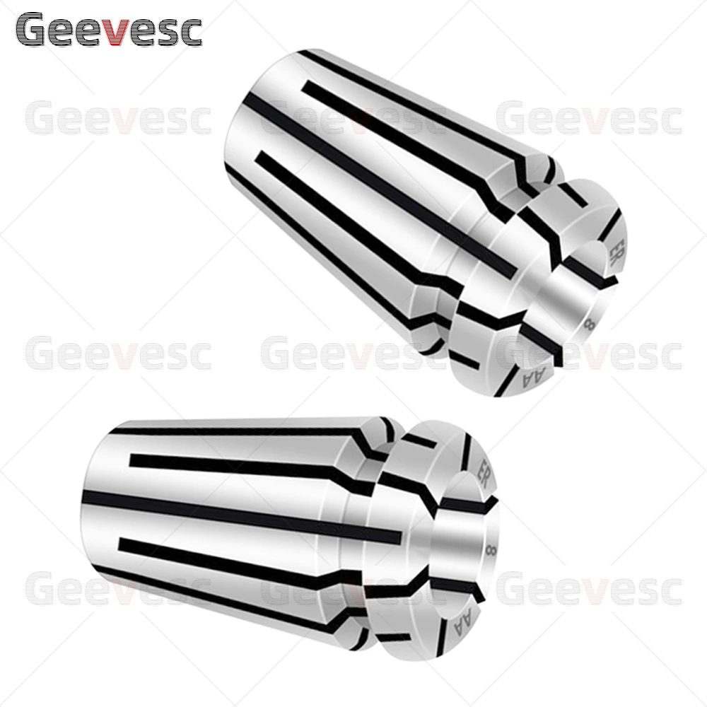 ER11 8mm collet chuck er11 collet ชุด ER ฤดูใบไม้ผลิ collet ER11 0.5 มม. 0.8 มม. 1.2 มม. 1.6 มม. 4 มม. 6 มม. 1 มม. 2 มม. 3.175 ER ฤดูใบไม้ผลิ collet chuck