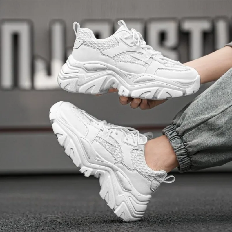 Sepatu untuk Pria Sepatu Jaring Kasual Modis Bersirkulasi Sepatu Pria Tenis Lari Kualitas Tinggi Nyaman Luar Ruangan Zapatillas Hombre