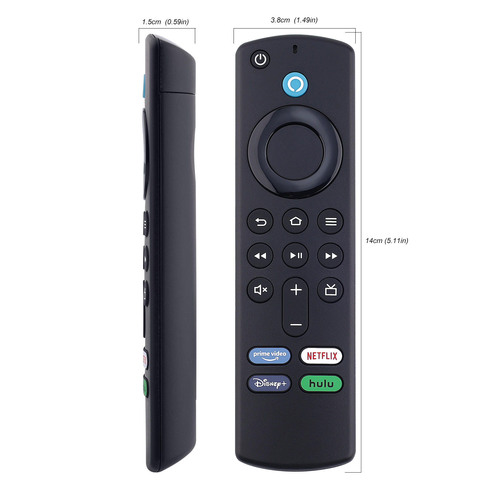 Replacement  Voice Remote Control for Fire TV Stick 4K Max 3rd Gen Stick Lite Cube Smart TV Controller Works with Alexa