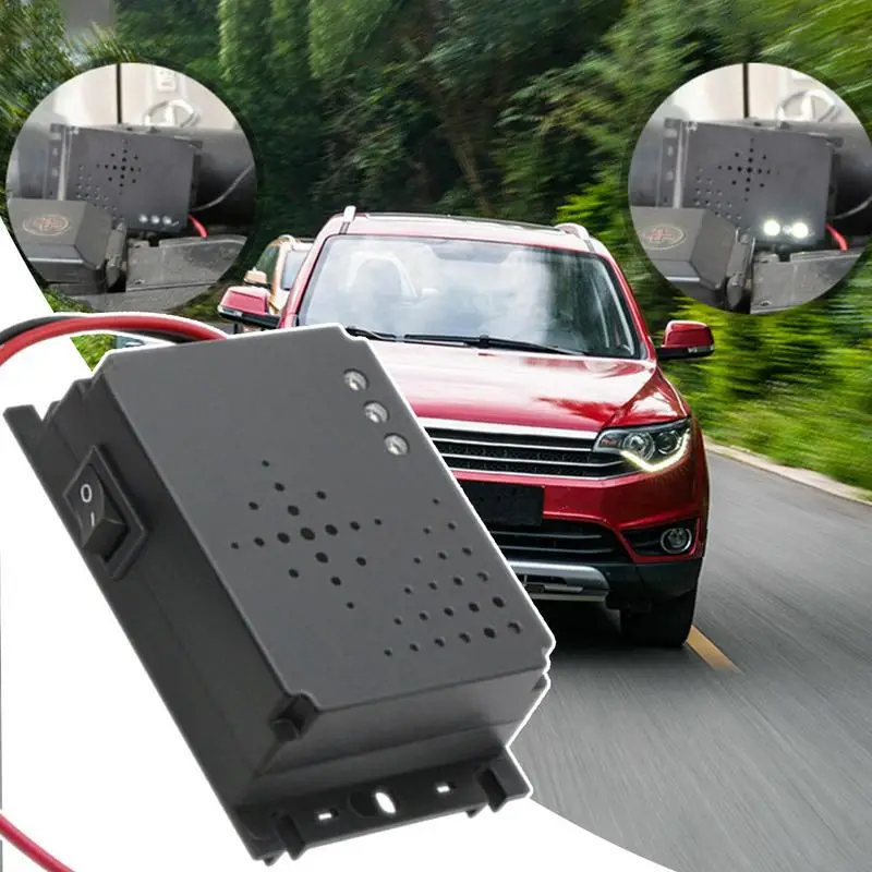 Mice Repeller For Cars Intelligent Sensing Technology Mice Repeller Led Light Heat Resistant Squirrel Repeller Long-Lasting For