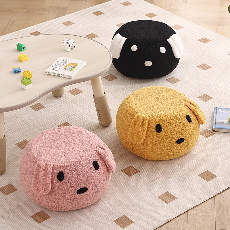 สตูลขนาดเล็กบ้านสตูลต่ําความรู้สึกอินเทอร์เน็ตคนดังเด็กเล็ก Bench ห้องนั่งเล่นการ์ตูนสร้างสรรค์น่ารักประตูสตูลรองเท้า