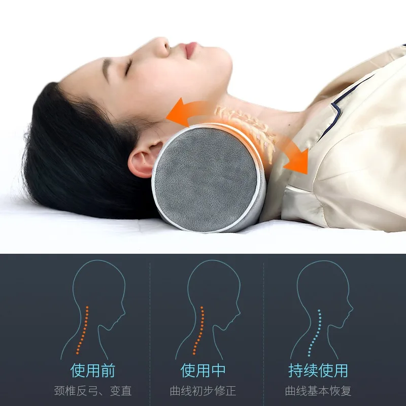 Almohada de algodón viscoelástica para protección del cuello, almohada Lumbar para la columna vertebral, almohada de maternidad para dormir, almohadas ortopédicas almohada cervical almohadas para dormir almohada almoha