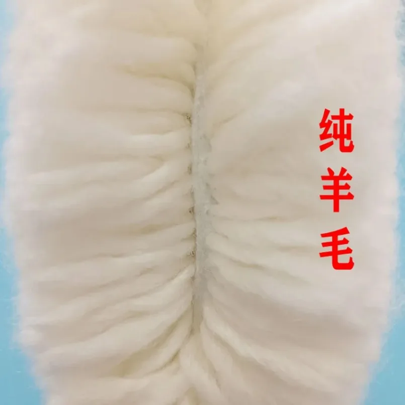 ถาดขนแกะหยาบแบบมีล้อล็อกสองด้านสีเหลืองลูกบอลขนแกะ3m05705 1ชิ้น