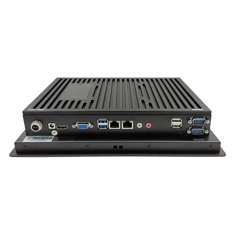 10,1 pulgadas 1000 liendres 10 puntos PCAP Multi pantalla táctil Monitor Pc todo en uno Intel Core I7 I9 Panel Pc soporte 4G